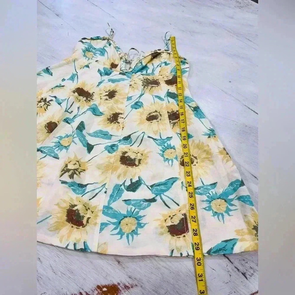 Free People Altura Printed Mini Dress Size Medium NWT $128 - Picture 10 of 16